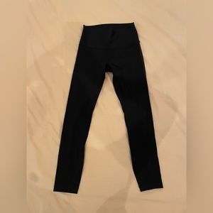 lululemon wunder under high-rise 25” black